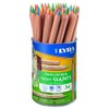 LYRA Farb-Riesen 4-Colour Round Tin with 36 4-Colour Pencils, Assorted,