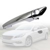 Priprilod Front Left Side Outer Exterior Chrome Door Handle Compatible