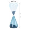 Mumusuki Hourglass Clock Blue Sand Timer, Innovative Cone Shape Unique
