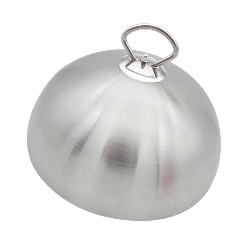 yuksok Stainless Steel Cloche Food Serving Plate Dish Dining Dinner,