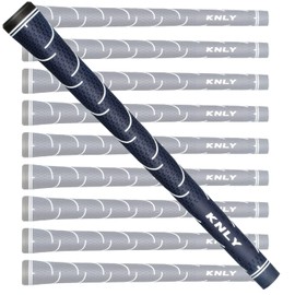 KNLY Golf Grip Set of 13 — High Traction and All-Weather Performance with Vibration Dampening for Golf Clubs (Dark Blue)