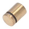 12Pcs Advertising Nail Stainless Steel Electroplated Brushed Gold Sign Holder