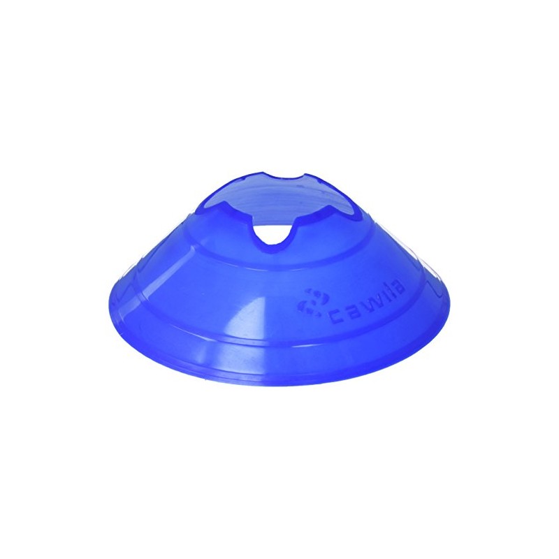 Cawila Cones Markierungsscheiben M, Set of 10, Blue, 6 CM,