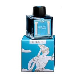 Laban Greek Mythology II Fountain Pen Ink - Hermes Sky Blue (50ml)