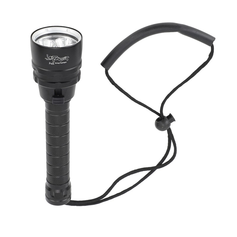 Diving Flashlight IPX8 Waterproof Underwater 328ft 5000LM Super Bright Underwater