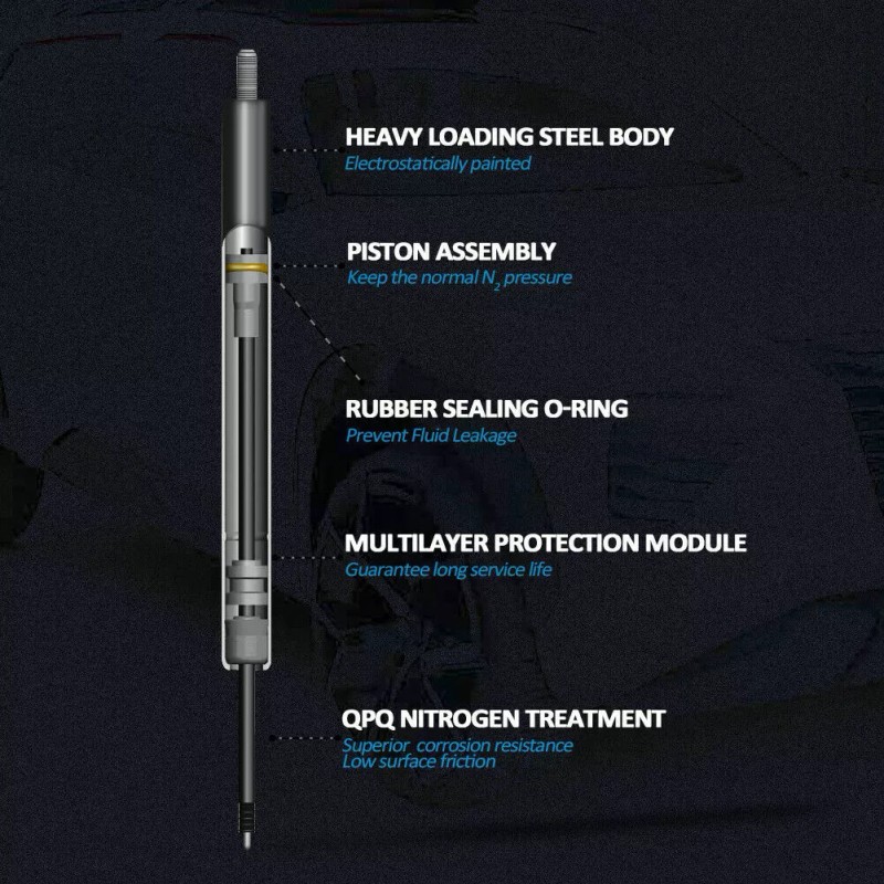 BOXI 2x For 2003-2008 Toyota Matrix Rear Hatch Liftgate Tailgate