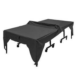 Tiardey Table Tennis Cover Waterproof Outdoor Table Tennis Table Cover Table Tennis Table Cover Dustproof Table Tennis Table Cover Black 280x153x73cm