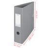 Esselte Lever Arch File, 500 Sheet Capacity, 82mm Spine, Lightweight
