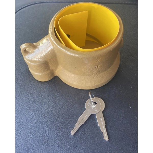 JENDYK HD King Pin Trailer Lock KPLMK5HD-KD (keyed Different)