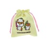 Sun-Star Stationery S2337304 Koroko Krillin Sanrio Characters, Goods, Drawstring Bag,