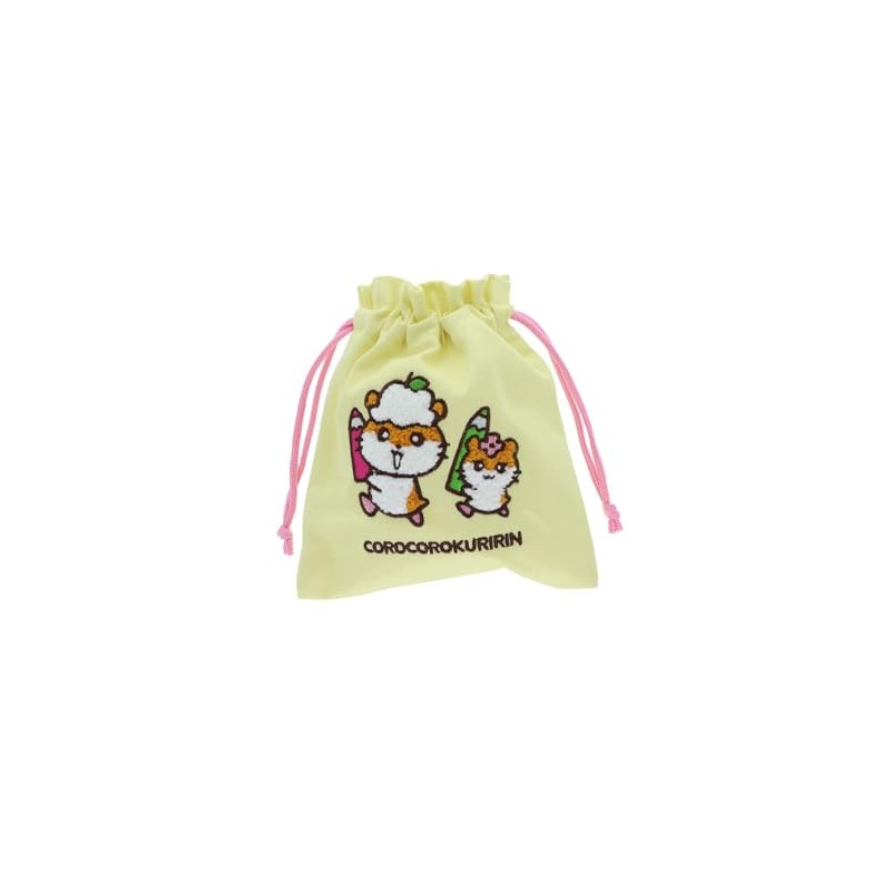 Sun-Star Stationery S2337304 Koroko Krillin Sanrio Characters, Goods, Drawstring Bag,