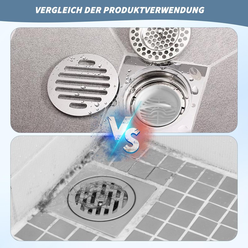 lafo Hair Strainer + Immersion Pipe for Shower Drain Fitting