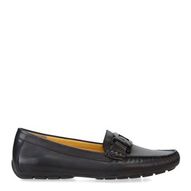Vaneli Women's Aiker Driving Style Loafer, Black Glove Soft Nappa, 7.5 Narrow