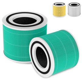 2 Pack True HEPA 14 240 Replacement Filter Fit For Puro 240 Air Purifier, For HEPA 14 Air Purifier Filter Replacement. For Puro 240 True HEPA, Green