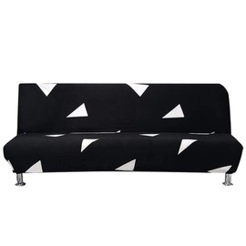 Sofa Cover, Sofa Bed Cover, 2 Seats, 3 Seaters, Elbowless, Soft, Dogs and Cats, Scratch-Resistant, Protects Couches, Convenient Storage, Four Seasons, Width 63.0 - 74.8 inches (160 - 190 cm) (Color #01)