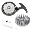 Windance Aluminum Alloy Pull Recoil Starter with Flywheel Replacement for