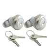 2 Pack Truck Tool Box Lock Replacement with Keys Pickup