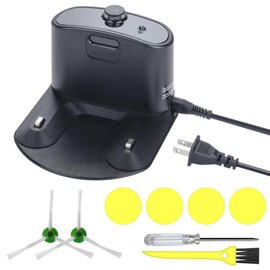 for Roomba Charger, for Roomba Charging Dock, for Roomba Charger Base, Replacement for Roomba Docking Station for Roomba e5 e6 i1 i3 i4 i6 i7 i8 500 600 700 800 900 Series 4452369 ADF-N1 17170 17064