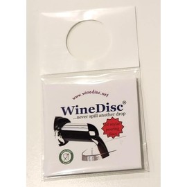 Wine Disc Bottle Hanger Gift Pack of 10 flexible no drip pour spouts