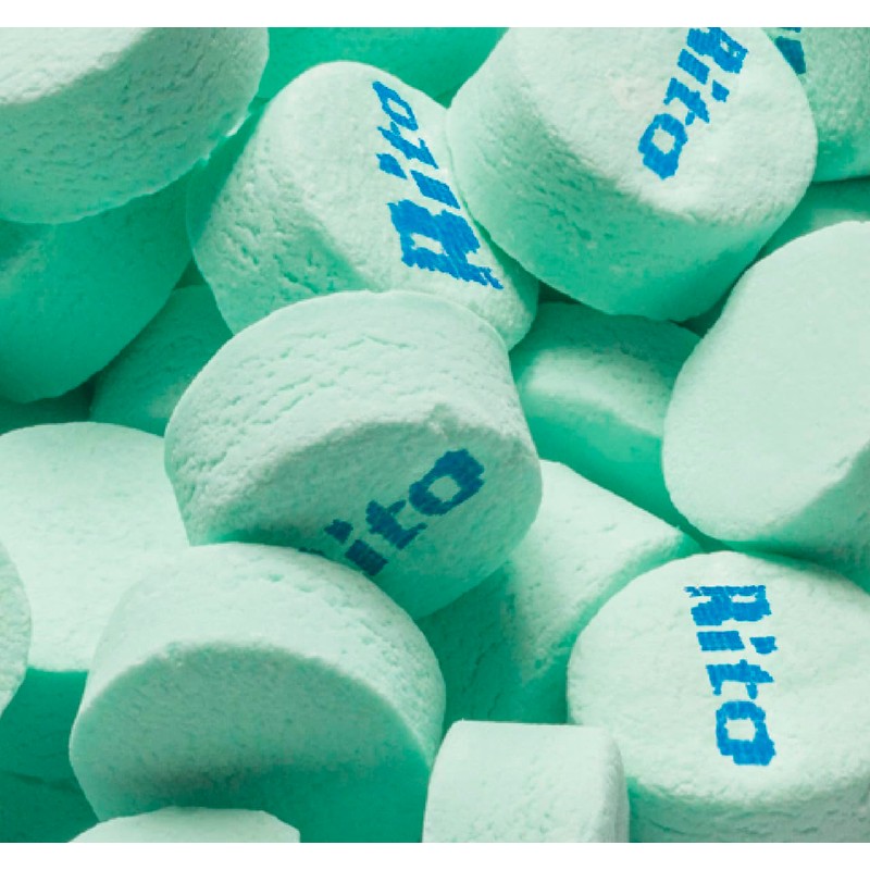 Planet Sweets Green Spearmint Lozenges Mint Candy - 8 Ounce