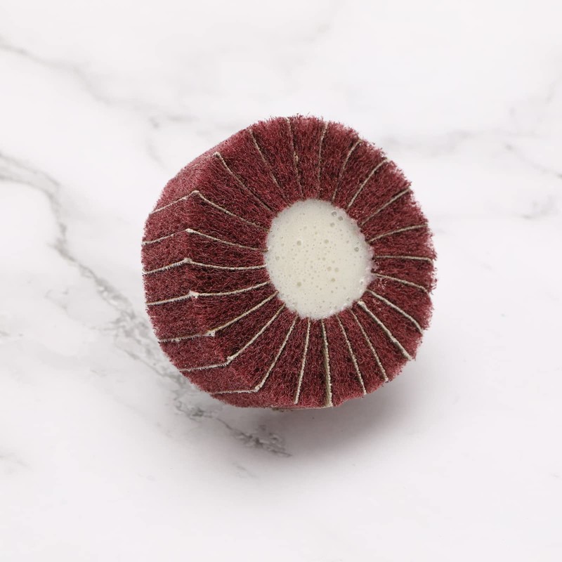 Pack of 5 Coarse Non-Woven Interleaf Flap Sanding Discs Pad