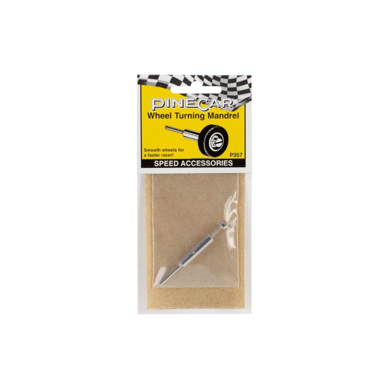 Woodland Scenics P357 Pine Car Derby Speed Accessories, Wheel Turning