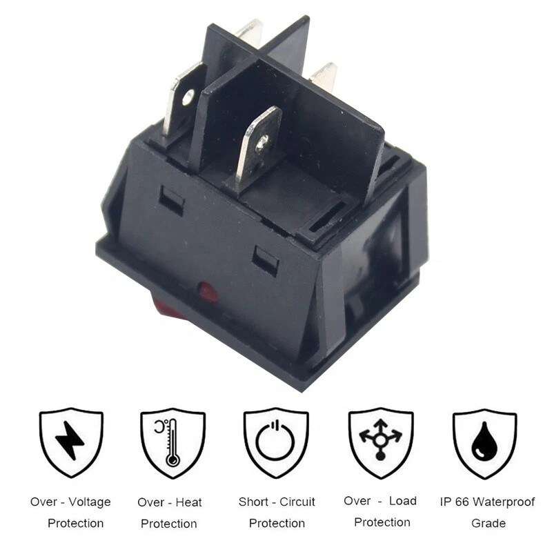 KQE 30A 250VAC welding machine kcd4 SPDT rocker switches QY604-201N-B