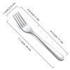 24-Piece Dinner Forks Set, Funnydin 7.1 Inches Stainless Steel Forks