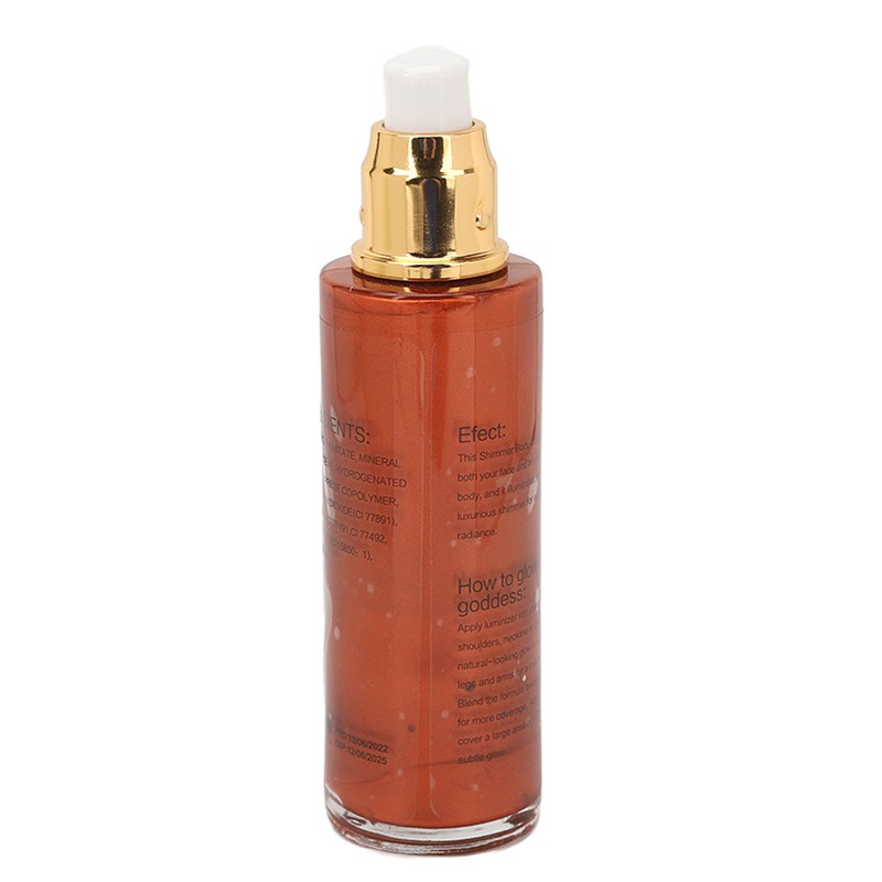 80g Shimmering Body Oil Long Lasting Moisturizing Highlight Body Luminizer