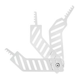 QOOWFEANIG Comb Clock Locks,Professional Stainless Steel Clock Locks Picking Set – High-Security Lock Pick Kit for Shed, Gate, School Gym Locker, Fence