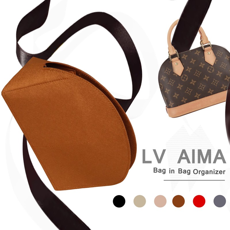 Soyizom Handbag Organizer for Alma Insert, Felt Bag Organizer Purse