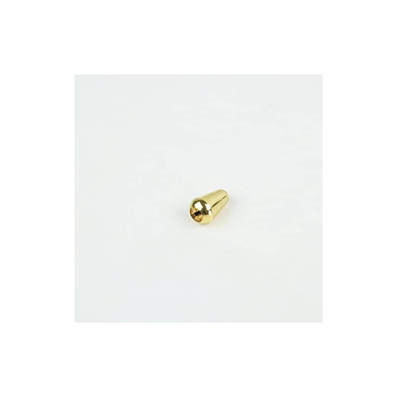 Replacement Plastic Tip/knob cap for Lever Pickup Selector Switch, Gold