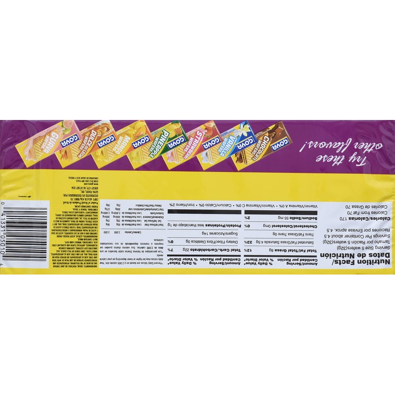 Goya Foods Coconut Wafers, 4.94 Ounce (Pack of 24)