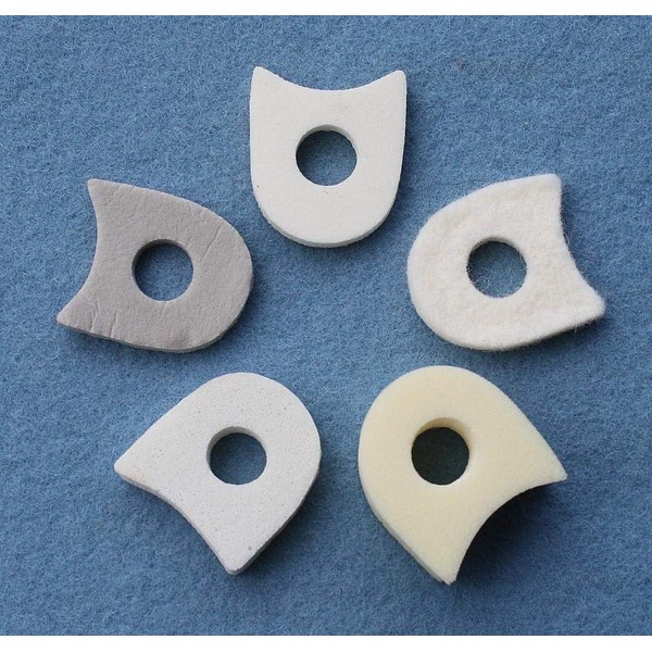 Toe Separators Corn Pads, C-26 1/4" Foam Spacer, 100/pk, by