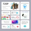 Smart Mini Projector Android 11 4K/120 WiFi 5G Bluetooth 5.0