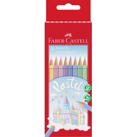 Faber Castell Colour pencils pastel hexagonal 10 box