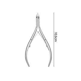 Cuticle Nipper, Cuticle Clipper, Shredded Nipper, Nail Clipper, Cuticle Care, Cuticle Treatment, Cuticle Nipper, Compatible with Fish Eyes, Beauty Tool (Silver)