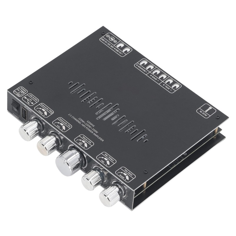 BT 5.1 Amplifier Board Stereo 2.1 Channel 350W 220W X