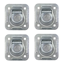 Buyers Products B801A Rope D Ring, Tie Down Anchors Zinc Plated, Pack of One