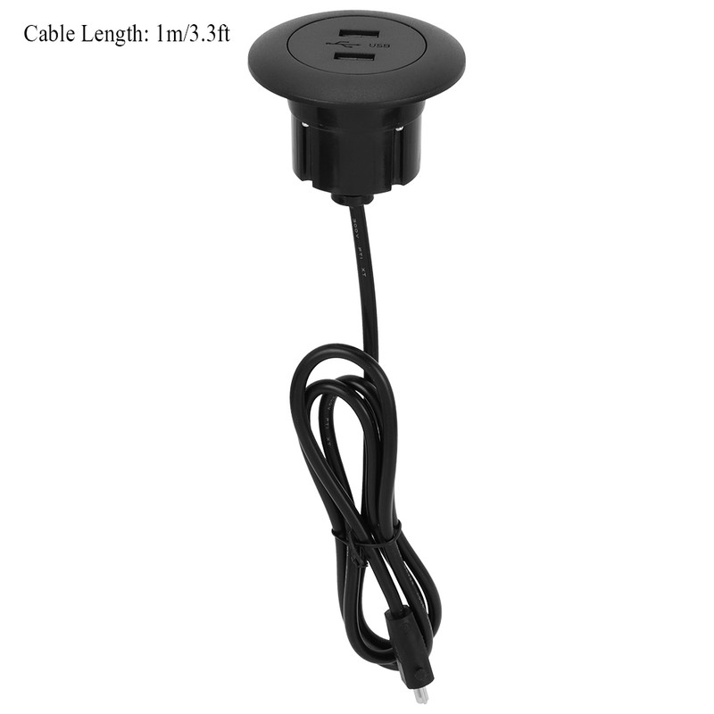 Power Socket Dual USB Phone Charging Port for Power Recliner