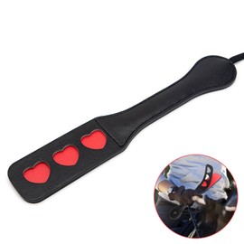 Amaezorx 1Pcs PU Leather Horse Crop - Anti-Skid Riding Whip for Horse Training, Practice & Stage Performance - Durable & Reusable Horse Riding Supplies