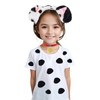 Dalmatian Costume Set with Dalmation Ears Headband Dalmatian Tail Choker