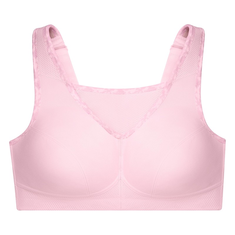 Glamorise - Brasier Deportivo sin Rebote para Mujer #1066, Rosa