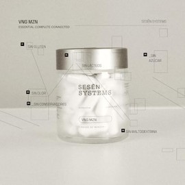 SESN VNG MZN  Vinagre de Manzana con la Madre  Enzimas Digestivas  Pimienta Negra  60 Cápsulas  Sin Sabor ni Acidez  Suplemento                       