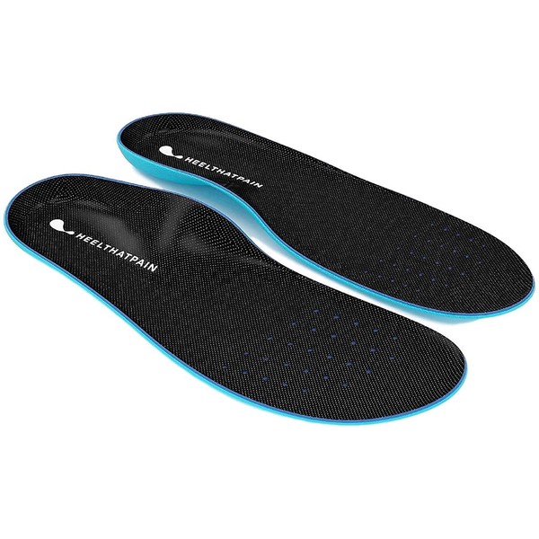 Heel That Pain Plantar Fasciitis Insoles | Full Length Heel Seats Foot Orthotic Inserts with Arch Support for Treating Heel Pain and Heel Spurs | Patented, Clinically Proven, 100% Guaranteed (XL)