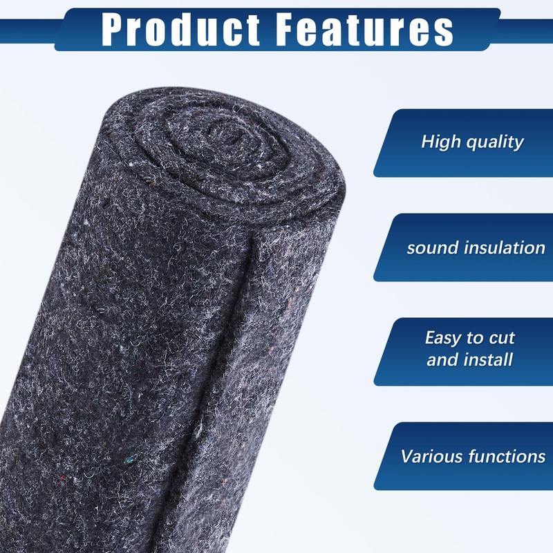 Frienda 2 Pcs Dishwasher Insulation Blanket Cotton Insulation Blanket Sound