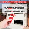 Kingdder 3 Pcs 8 Dip Switch 310mhz Garage Door Remote