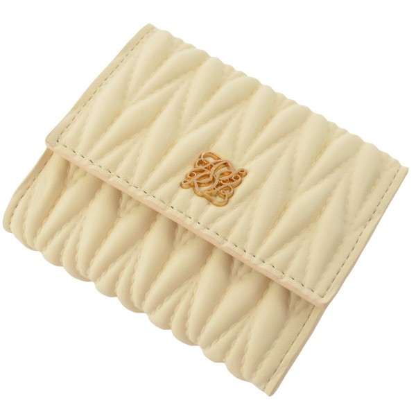 Alto Rose 332754-143 Light Yellow Trifold Wallet, Women's Trifold Wallet,