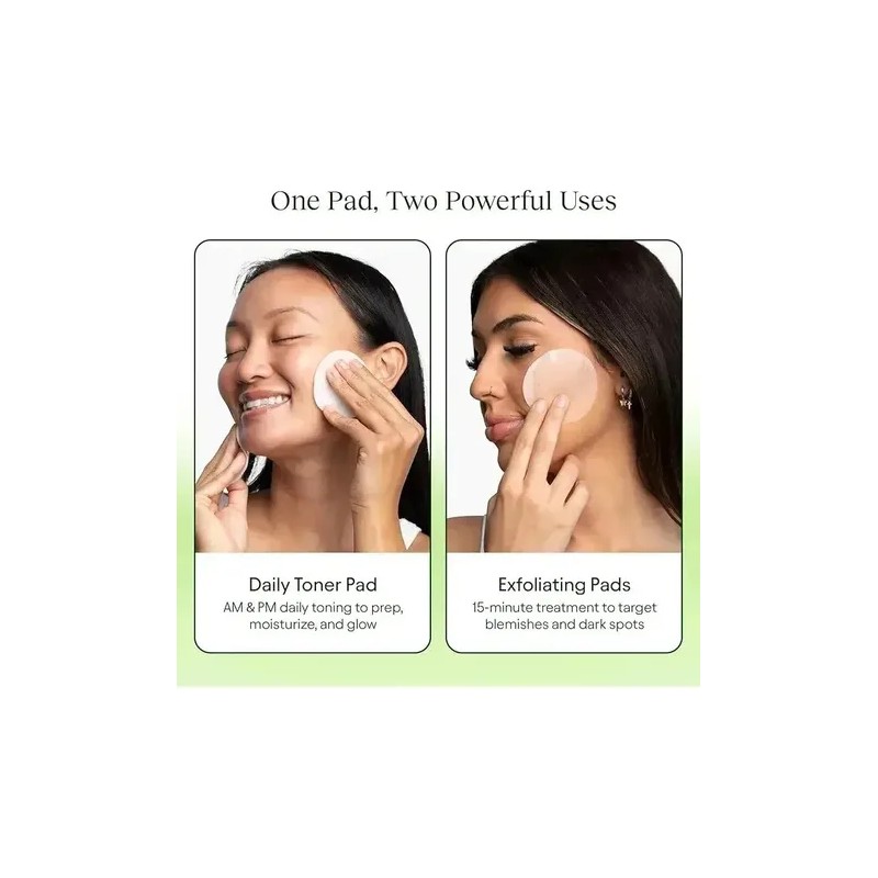 Almohadillas Tonificante Faciales Crema Hidratante 100 Pieza