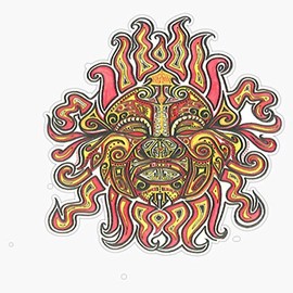 Leyland Designs Peace. Sticker Outdoor Rated Vinyl Sticker Decal for Windows, Bumpers, Laptops or Crafts 5"